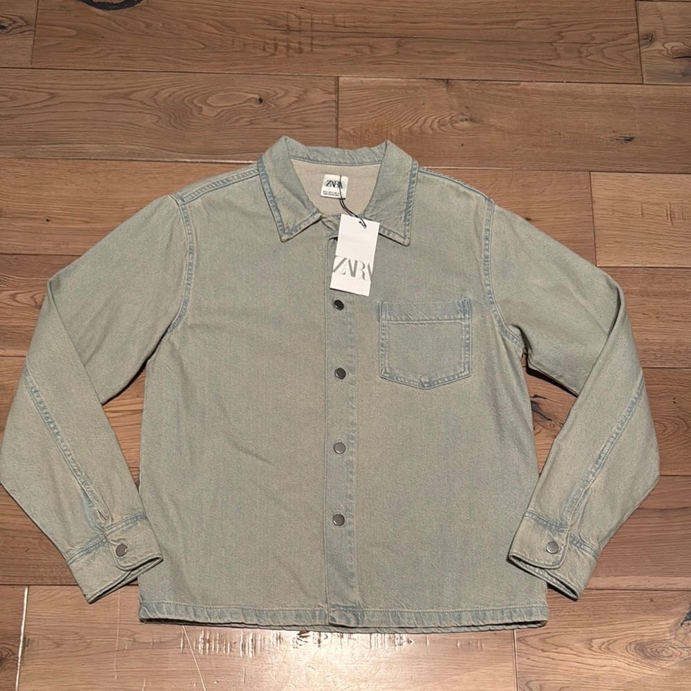 Zara denim overshirt